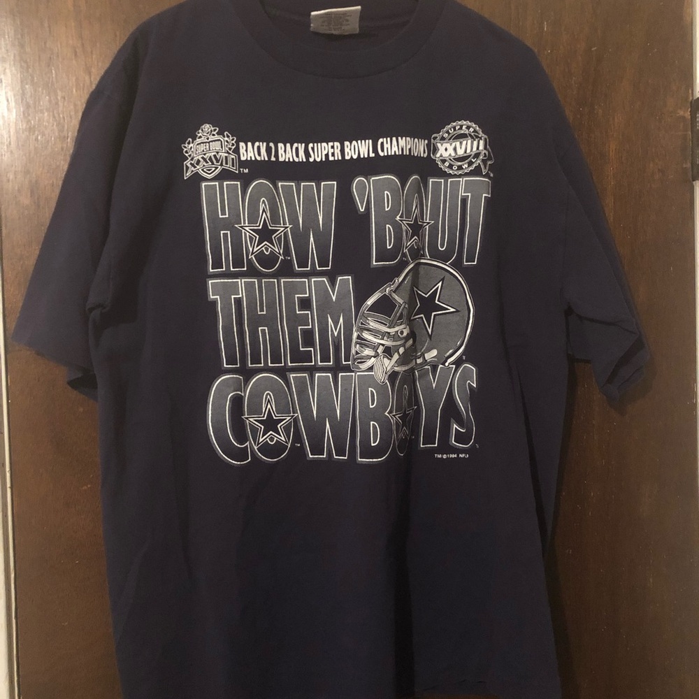 Vintage LA gear ‘94 Cowboys Super Bowl Shirt